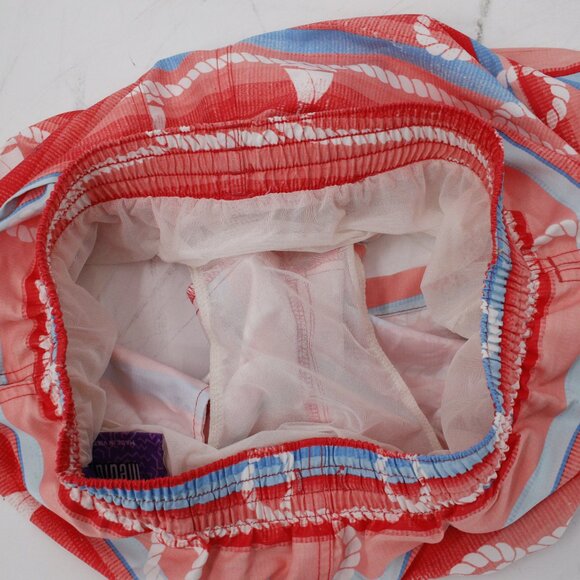 chubbies‎ swim trunks Men's Medium Drawstring striped mesh lined sailing boats - Picture 11 of 14